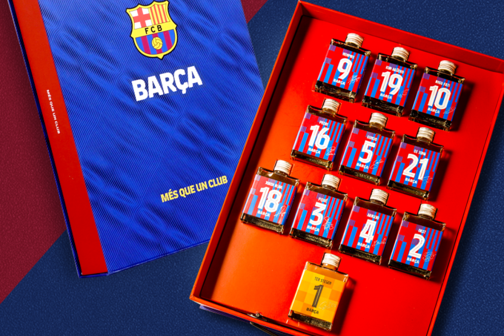 足球迷必收！WAT合作FC Barcelona推出跨國限量雞尾酒禮盒